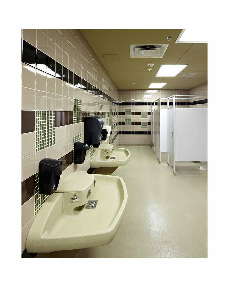 commercial toilet partitions and toilet accessories photo